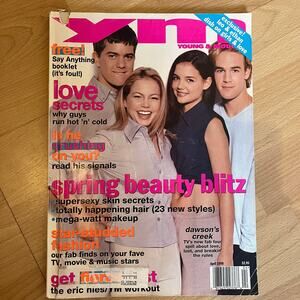 YM Magazine April 1998 Dawson’s Creek Katie Holmes Joshua Jackson Michelle